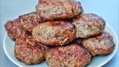  طرز تهیه شامی های حجیم : این شامی ها نه وا میره نه سفت میشه