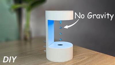  فواره ضدجاذبه؛ آزمایشی جادویی که آب رو معلق نگه می داره!