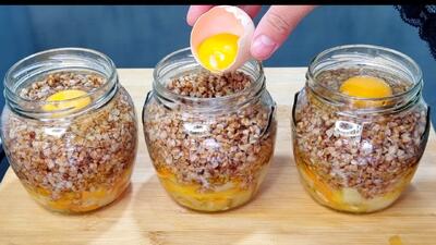  گندم و تخم مرغ را با هم مخلوط کنید / طرز تهیه شام سبک و کم کالری