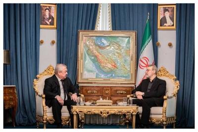  نماینده ویژه پوتین با لاریجانی دیدار کرد+ عکس