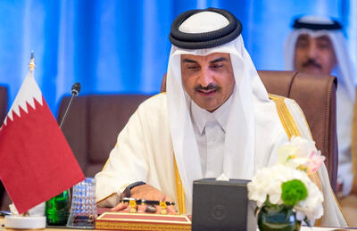 امیر قطر به نقض آتش‌بس غزه واکنش نشان داد