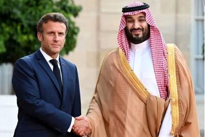 گفتگوی تلفنی ولیعهد سعودی و ماکرون درباره غزه - اکونیوز