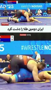ببینید| فردین هدایتی دومین طلای ایران را ضرب کرد