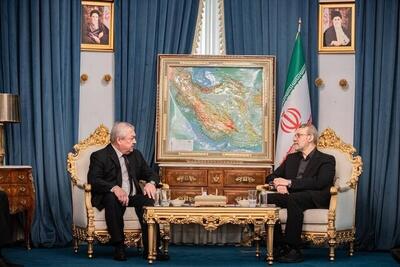  نماینده ویژه پوتین با علی لاریجانی دیدار کرد +عکس