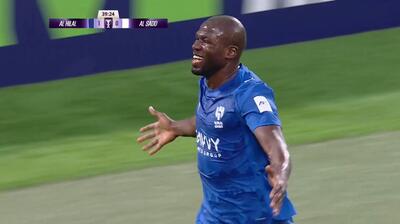 گل دوم الهلال به السد (کولیبالی)