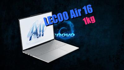 لنوو Lecoo Air 16 معرفی شد؛ نخستین لپ‌تاپ 16‌ اینچی با وزن 1 کیلوگرم