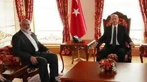  خروج اعضای خانواده شهید هنیه از غزه با میانجیگری ترکیه