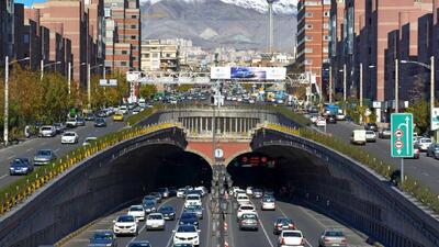  هر دو مسیر تونل توحید امشب مسدود است