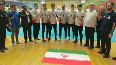  تیم ملی گلبال مردان ایران قهرمان آسیا شد