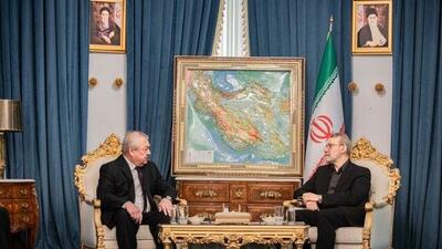 دیدار نماینده ویژه پوتین با لاریجانی