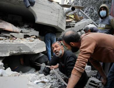  مدیرکل دفتر اطلاع رسانی دولتی در نوار غزه: بیش از ۹ هزار شهید زیر آوار هستند