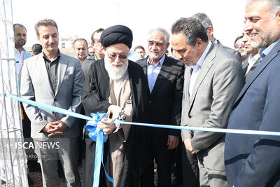  مخزن ۱۵ هزار متر مکعبی شهید موسوی شهر یزد افتتاح شد