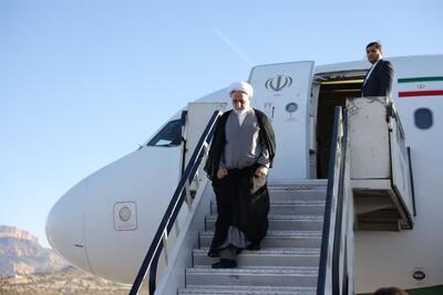  رئیس قوه قضاییه وارد ایلام شد