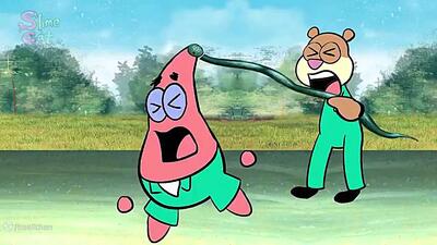  کارتون جذاب باب اسفنجی: بازی های کودکانه پاتریک