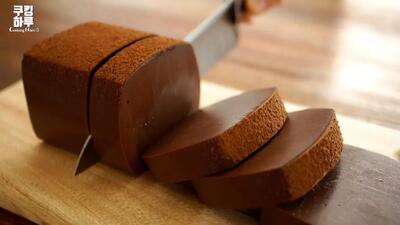  آموزش دسر آسان و خوشمزه شکلاتی :: طرز تهیه پودینگ ژله ای شکلاتی :: فیلم آشپزی