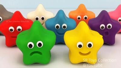  سرگرمی خمیربازی باحال | ساخت ستاره با خمیر رنگی