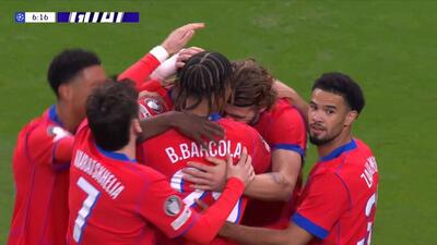  گل اول پاری سن ژرمن به بایر لورکوزن (ویلیان پاچو)