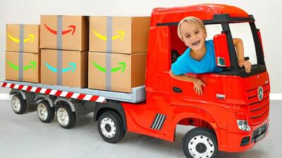  ولاد و نیکی و چالش ماشین بازی | برنامه کودک ولادو نیکی جدید