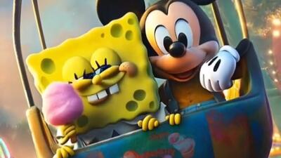  انیمیشن باب اسفنجی: تفریح باب اسفنجی و میکی موس