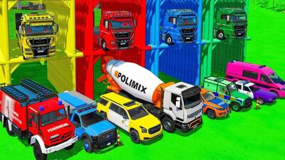  فیلم ماشین اسباب بازی ، ماشین بازی رنگی ، ماشین اسباب بازی ، ماشین پلیس