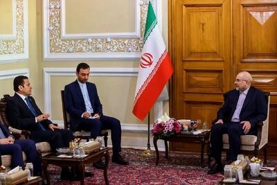  مشاور امنیت ملی عراق با قالیباف دیدار کرد + عکس