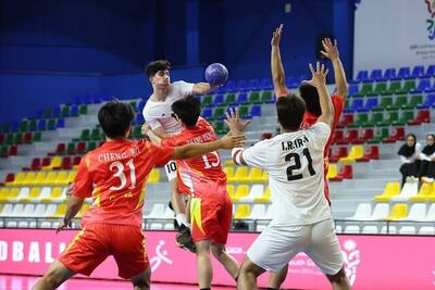  چینی‌ها حریف پسران هندبال ایران نشدند