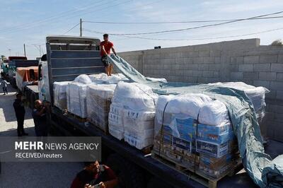  کاهش شدید تعداد کامیون‌های حامل کمک‌های انسانی در غزه