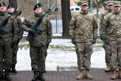  جراحت ۴ نظامی پنتاگون در مرکز عملیات ارتش آمریکا در لهستان