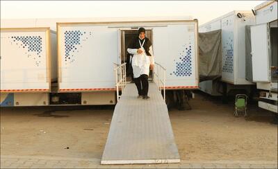  عرضه ۱۱هزار خدمت  در بیمارستان سیار برکت عشق آباد