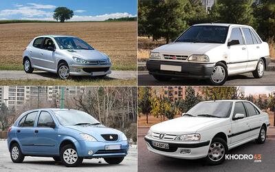  پرفروش ترین خودروهای ایرانی در دهه ۹۰ شمسی