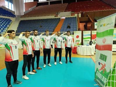  تیم گلبال مردان ایران قهرمان آسیا شد