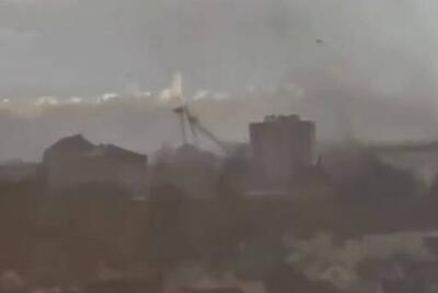  فیلم/ وقوع گردباد مهیب در فرانسه