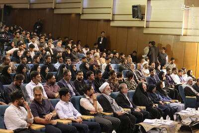 عکس/ حضور رئیس دستگاه قضا در جمع دانشجویان ایلامی