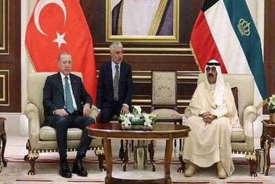  اردوغان وارد کویت شد
