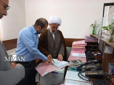رئیس کل دادگستری خراسان شمالی آخرین وضعیت عملکرد دادسرای مرکز استان را بررسی کرد