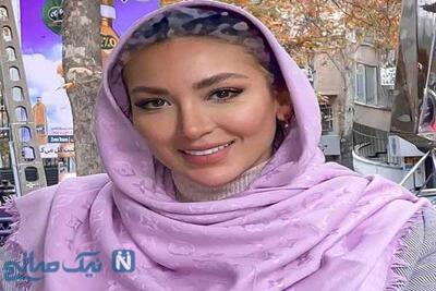 مینا مختاری با شومیز یاسی و استایل رمانتیک، بار دیگر در فضای مجازی غوغا کرد / تجلی سلیقهٔ خاص یک طراح در زندگی روزمره