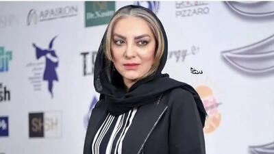  حمیرا ریاضی با چهره‌ی آشفته و غمگین