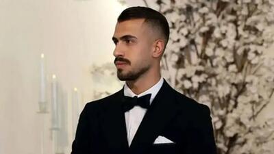  عروسی باشکوه دروازه بان جوان پرسپولیس / حلقه عروس خانم را ببینید + عکس