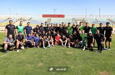 برگزاری تمرین پرسپولیس با حضور مهمان ویژه - پارس فوتبال