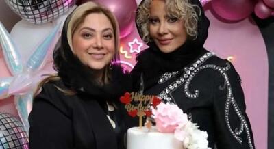  تصاویری از تیپ و استایل خانم‌های بازیگر در جشن تولد شراره رخام