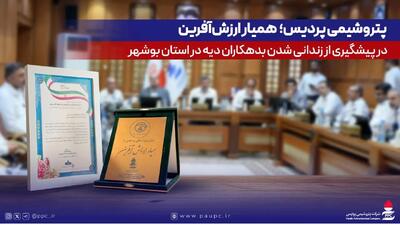  پتروشیمی پردیس؛ همیار ارزش‌آفرین در پیشگیری از زندانی‌شدن بدهکاران دیه در استان بوشهر