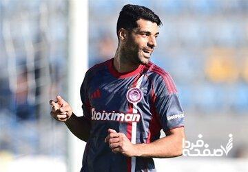  عکس| طارمی مقابل بارسلونا روی نیمکت