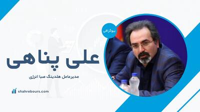  علی پناهی کیست؟بیوگرافی مدیرعامل هلدینگ صبا انرژی