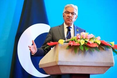  وزیر دفاع پاکستان: خط قرمز ما؛ عدم مذاکره با تحریک طالبان پاکستان