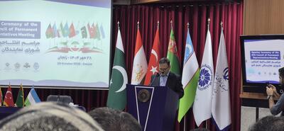  ارائه ۵ پیشنهاد به نشست نمایندگان اکو در زنجان