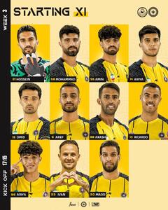  ساعت و ترکیب بازی امروز سپاهان و آخال / بازگشت حسین حسینی و آرش رضاوند