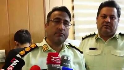  گلوله به نوک شست پای یکی از سارقین خشن برخورد کرده بود ولی باز فرار می‌کردند/ با اسپری اشک‌آور به مامورین حمله کردند