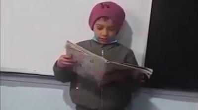  اخراج معلم ایرانی به خاطر این ویدیو از کودک افغانی