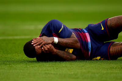  نظر متئو لاهوز در مورد صحنه جنجالی بازی بارسلونا و ژیرونا / عکس