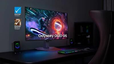  سامسونگ مانیتور گیمینگ Odyssey OLED G50SF را عرضه کرد